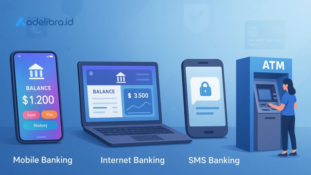 Perbedaan Mobile Banking Internet Banking SMS Banking dan ATM